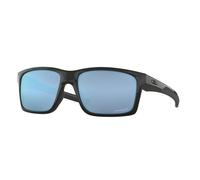 Oakley Uomo OO9264 MAINLINK 926447 Occhiali da sole Plastica Nero Squadrata Polarizzata