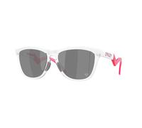 Oakley Uomo OO9289 FROGSKINS HYBRID 928910 Occhiali da sole O_Matter Bianco Grigio Rotonda Normale
