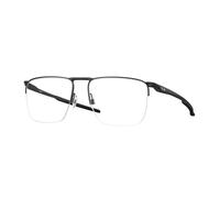 Oakley Uomo OX3026 VOON 302601 Montature da vista Metallo Nero Trasparente Squadrata Normale
