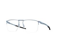 Oakley Uomo OX3026 VOON 302603 Montature da vista Metallo Blu Trasparente Squadrata Normale