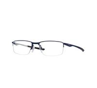 Oakley Uomo OX3218 SOCKET 5.5 321803 Montature da vista Metallo Blu Trasparente Squadrata Normale