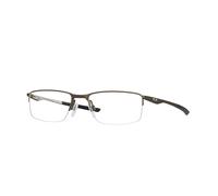 Oakley Uomo OX3218 SOCKET 5.5 321808 Montature da vista Metallo Grigio Trasparente Squadrata Normale