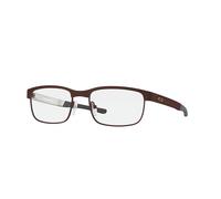 Oakley Uomo OX5132 SURFACE PLATE 513205 Montature da vista Titanio Marrone Trasparente Squadrata Normale