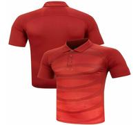 Oakley Uomo Polo Rosso Elasticizzato Graphic Golf Sn0 Taglia M