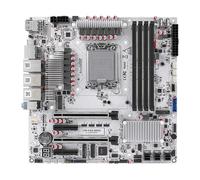 oaknode W680 12 Bay NAS ATX10Gbps Server NAS Scheda madre Workstation/Server Grad Four ddr5 Due hdmi Due dp, 2x2.5G 3xnvme Supporto vPro Funzione di gestione remota (scheda madre+3xSFF8643