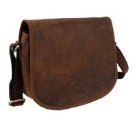 Oakridge Leather Borsa a tracolla da donna, Pelle marrone cacciatore, Taglia unica