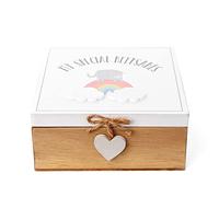 Oaktree Gifts Petit Cheri - Scatola per ricordi arcobaleno My Special Keepsakes