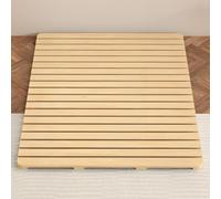 OAKVYNE Doghe Letto In Legno Pieghevoli, Rete Matrimoniale Per Futon | Profilo Basso E Salvaspazio, Base Traspirante Per Futon Giapponese(190*120cm/74.8*47in)