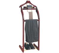 OAKVYNE Porta Abiti Da Uomo, Appendiabiti Da Terra, Vassoio, Barra Per Pantaloni E Barra Per Cravatte, Porta Abiti Per Camera Da Letto, Casa, Soggiorno, Ufficio