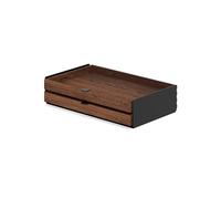 Oakywood - Grande Cassetto Modulare - Organizzatore per Scrivania in Legno Massiccio con Cassetti - per Riporre Documenti e Accessori - Ideale per l'Ufficio di Casa - Noce Nera - Duello
