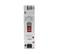 OAMSCEYKW 1P DC 250V DC Solare Custodia Modellata Interruttore MCCB Protezione da sovraccarico Interruttore di Protezione for Solare fotovoltaico FV 100A 125A(80a)