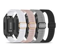 Oanux Confezione da 4 cinturini elastici in nylon compatibili con Fitbit Inspire 3/Fitbit Inspire 2, regolabili, morbidi, elastici, sportivi, per donne e uomini