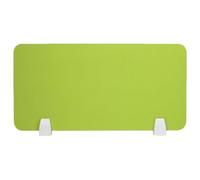 OAOAO Pannello divisorio da scrivania, Lunghezza 60/80/90 cm (23,6/31,5/35,4 Pollici), for Ufficio Domestico, Studenti, Aula, Uso Studio, 1 Pezzo(Fruit Green,30 * 80cm)