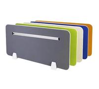 OAOAO Pannello divisorio da scrivania, Lunghezza 60/80/90 cm (23,6/31,5/35,4 Pollici), for Ufficio Domestico, Studenti, Aula, Uso Studio, 1 Pezzo(Fruit Green,30 * 60cm)