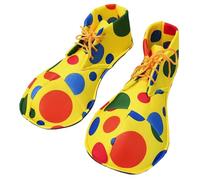 OAOSDH 1 Paio di Scarpe da Clown per Bambini, personalità Creativa, Scarpe Allacciati Regolabili, Oggetti di Ruolo, Scarpe da Trazione.