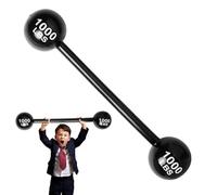 OAOSDH 1 Pezzo di Giocattolo Gonfiabile in Manubrio, Giocattoli di Manubri Simulati, Oggetti di Scena per Bambini, Giocattoli Gonfiabili Creativi, Oggetti di Scena della Decorazione per Feste.