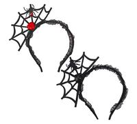 OAOSDH 2 Pezzi di Fascia per La Testa di Spider, Accessori per Capelli Creativi, Fascia per La Testa della personalità retrò, Fascia Divertente, Accessori per Il Gioco di Ruolo.
