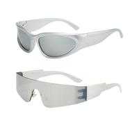 OAOSDH 2 Pezzi di Occhiali da Sole di Moda, Occhiali da Sole alla Moda alla Moda, Occhiali da Festa, Accessori per Abbigliamento, Accessori per Il Gioco di Ruolo.