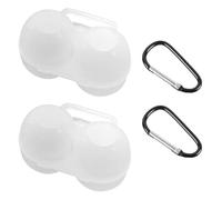 OAOSDH 2 Pezzi Scatola per L'Uovo E Fibbie in Metallo da 2 Pezzi, Scatola di Uova Portatile, Scatola di Uova di Plastica, Accessori da Picnic.