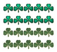 OAOSDH 20 Pezzi di Spilla da Trifoglio, Spilla Semplice E Versatile, Spilla in Metallo, Spilla da Regalo per Feste, Decorare Abiti, Cappelli, Zaini.