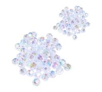 OAOSDH 200 Perle di Vetro in Cristallo, Decorazioni Simili A Buchi, Accessori per Gioielli Artigianali Fai-da-Te, Perle di Collana di Bracciale di Moda Personalizzate.