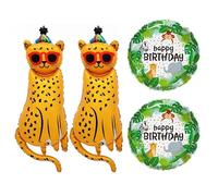 OAOSDH 4 Pezzi Palloncini Animali da Cartone Animato, Palloncini Divertenti, Palloncini Creativi, Palloncini per Feste per Bambini, Decorazioni per Feste.