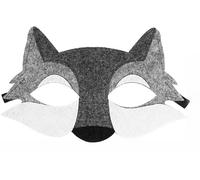 OAOSDH 6 Pezzi di Maschera da Lupo, Maschera in Feltro, Maschera per Animali da Cartone Animato, Accessori per Giocatori di Ruolo, Accessori per Il Costume per Prestazioni.