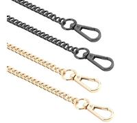 OAOSDH Catena in Metallo A Sacchetto da 2 Pezzi, Cinghia di Sostituzione della Borsa, Spalla Semplice E Versatile, Accessori per Sacchetti da Donna.