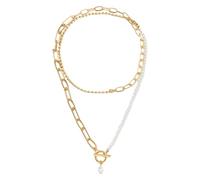 OAOSDH Collana da Donna da 1 Pezzo, Collana retrò, Collana Impilabile, Collana Personalizzata alla Moda, Accessori per Abbigliamento.