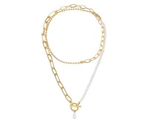 OAOSDH Collana da Donna da 1 Pezzo, Collana retrò, Collana Impilabile, Collana Personalizzata alla Moda, Accessori per Abbigliamento.