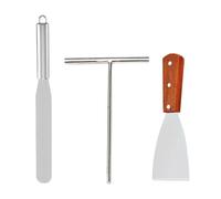 OAOSDH Fader da 1 Pezzo, Spatola 1 Pezzi, Spatola Pancake da 1 Pezzi, Distributore di Pasta Semplice, Riutilizzabile, Set di Utensili da Cottura da Cucina.