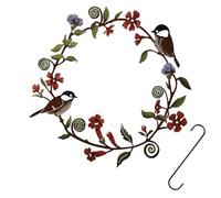 OAOSDH Giove in Metallo da 1 Pezzi, Gancio Nero da 1 Pezzo, Ciondolo di Uccelli Semplici Creativi, Ghirlanda d'Arte Interessante, Porte da Giardino E Decorazioni Appese di Finestre.