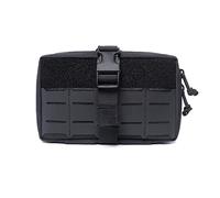 OAREA Borsa for Accessori for Kit Medico tattico Marsupio Molle for Esterni Caccia Multi-Funzione for Alpinismo edc Borse a Marsupio (Color : TP-LM27-BK)