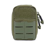 OAREA Marsupio tattico da Cintura, Borsa di Pronto Soccorso for Sopravvivenza, Marsupio for Zaino Molle, Medicine, torce elettriche(OD)
