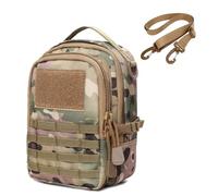 OAREA Marsupio tattico Molle, Marsupio da Cintura for Cellulare, Marsupio Sottile Multiuso for Gadget edc(CP+S)