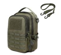OAREA Marsupio tattico Molle, Marsupio da Cintura for Cellulare, Marsupio Sottile Multiuso for Gadget edc(OD+S)
