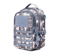 OAREA Marsupio tattico Molle, Marsupio da Cintura for Cellulare, Marsupio Sottile Multiuso for Gadget edc(ACU)
