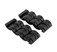 OAREA Tactical Airsoft ar 15 accessori 12pcs gomma Picatinny Scala Rail Pannello Handguard Protector Copertura Resistente per la caccia