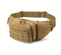 OAREA Tattico Fondina per Pistola Molle - Marsupio Militare Utility Borsa a Tracolla in Nylon per Caccia Campeggio (Color : TBP003-T)