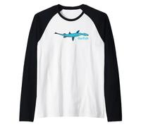 Oarfish Doomsday Fish Deep Sea Regalecidae Maglia con Maniche Raglan