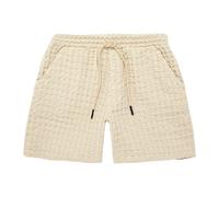 OAS - Ecru Pantaloncini Waffle Stilosi Comodi - - Shorts - Uomo - Beige - M