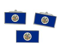 Oas-Organization-Of-American-States Bandiera Gemelli E Fermacravatta Set
