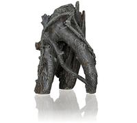 Oase biOrb - Piccola scultura di radice di Amazzonia, centrotavola in resina ceramica per acquari d'acqua dolce e marina, grigio