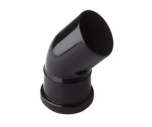 Oase - Raccordo a Gomito DN110/45, Colore: Nero