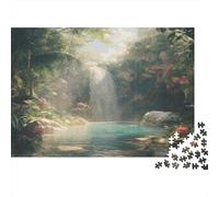 Oasi dell'Anima Puzzle 1000Pcs CasGattoa Decorazione Per La Casa. Rilassamento E Intelligence Per Adulti E Bambini Da 14 Anni 1000pcs (75x50cm)