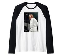 Oasi Liam Gallagher Live Knebworth Britpop 1996 Maglia con Maniche Raglan