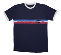 Oasis 1996 Tour Horizontal Stripes Ringer ufficiale Uomo maglietta unisex