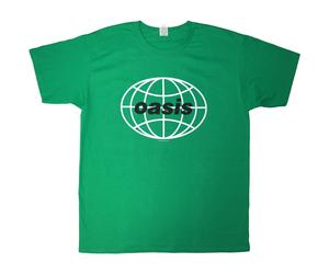 Oasis 1998 World Tour - Mexico City (Back Print) Green XL Maglietta