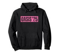 Oasis 25 2025 Vacation California CA Vintage Retro Souvenirs Felpa con Cappuccio