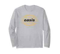 Oasis - Amazon Exclusive all Around The World 1997 Grey Maglia a Manica